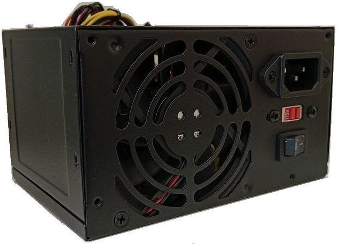 Main image of TOPOWER TOP-350PS3, 350W Micro PS3 ATX12V Black Power Supply With AUX 6 Pin and -5V, 5.9"(W)x3.94"(L)x3.35"(H)