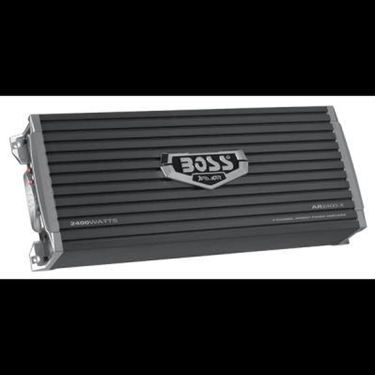 Alt view image 5 of 20 - New Boss Ar2400.4 2400 Watt 4 Channel Car Amplifier Car Audio Car Amp