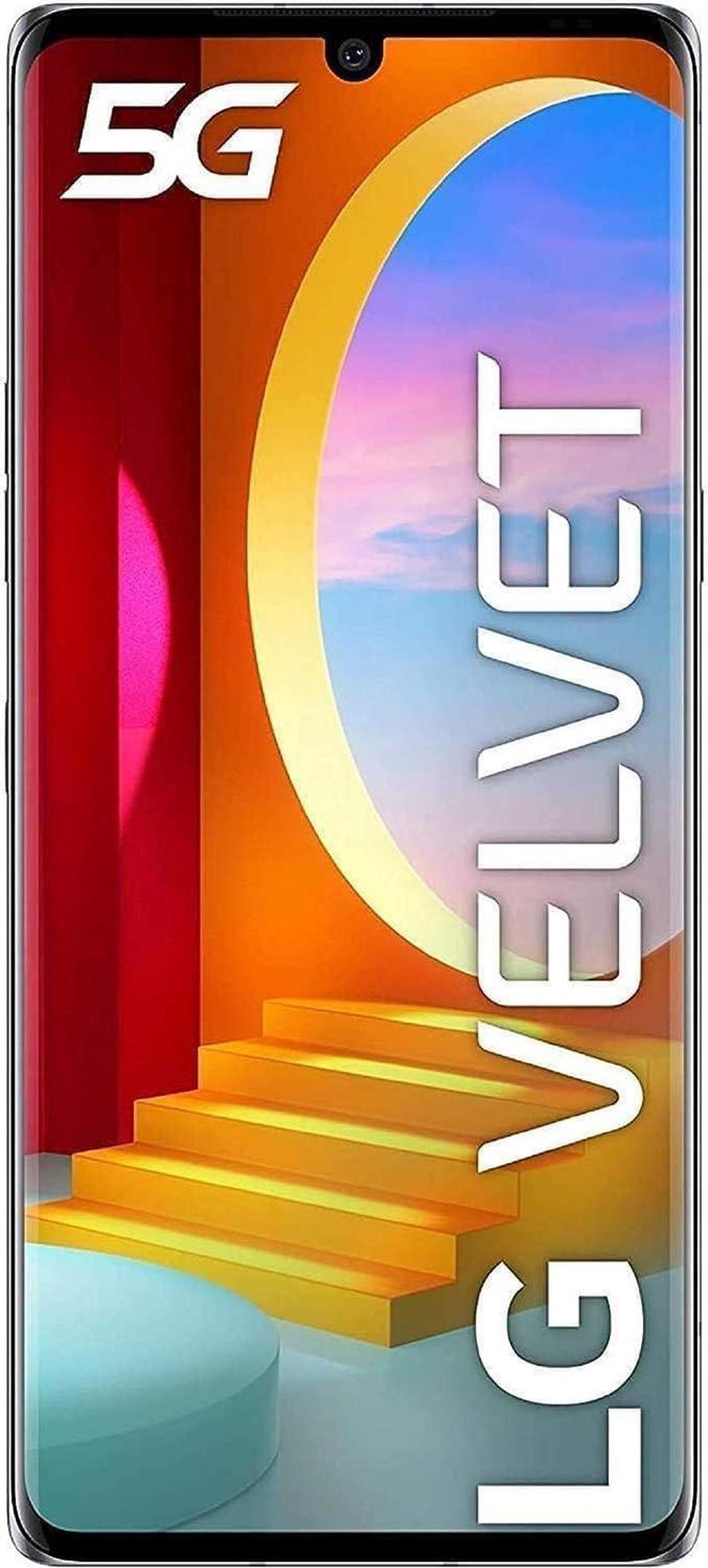Alt view image 3 of 4 - LG Velvet 5G 128GB 6.8" 48MP AT&T + GSM UNLOCKED Aurora Gray Smartphone Brand New
