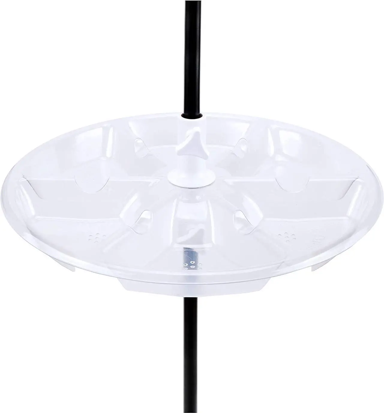Main image of Myard 18 Inches Universal Bird Seed Catcher Hoop Platform Tray Fits up to 1 Inch Diameter Feeder Pole