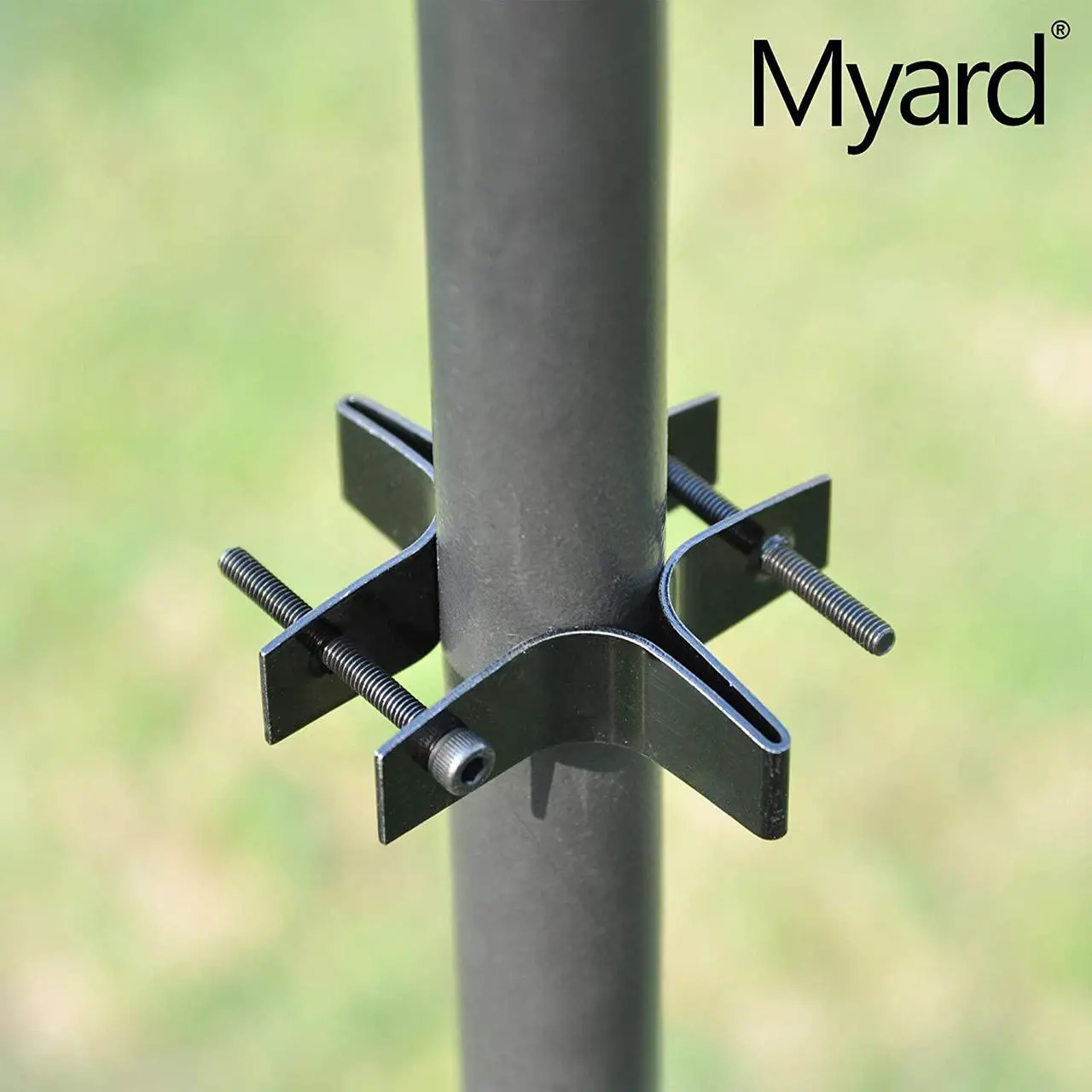 Alt view image 3 of 7 - Myard MBF BD13 13 Inches Wobbly Squirrel Proof Baffle Deflector for Bird Feeder Seed, Fit up 1.5 Inches Pole/Post