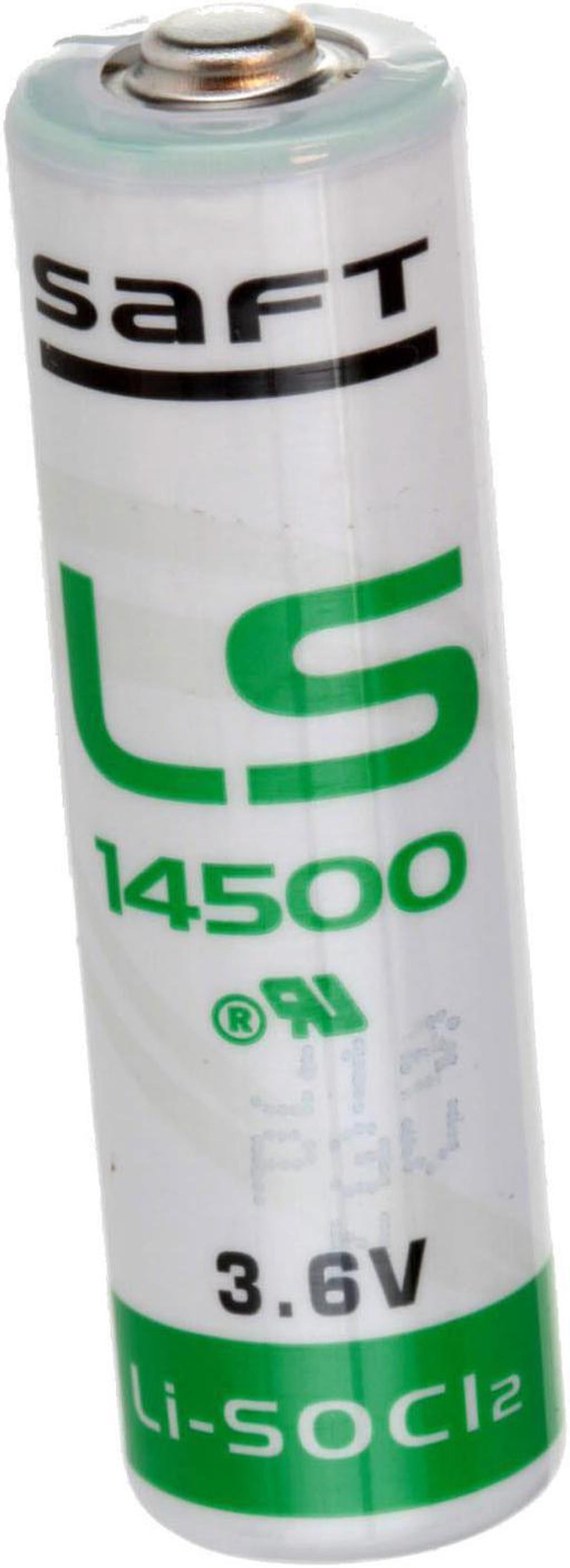 Main image of SAFT LS14500 AA Battery 3.6V 2600mAh Lithium replaces Maxell Tadiran and more