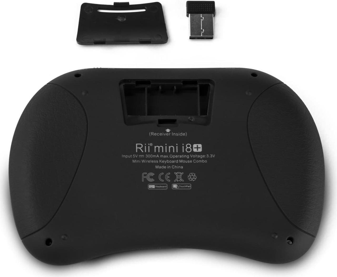 Alt view image 4 of 5 - Rii i8+ Mini Wireless Keyboard for PS4 Xbox 360 Kodi Raspberry PI Android TV Box - Red