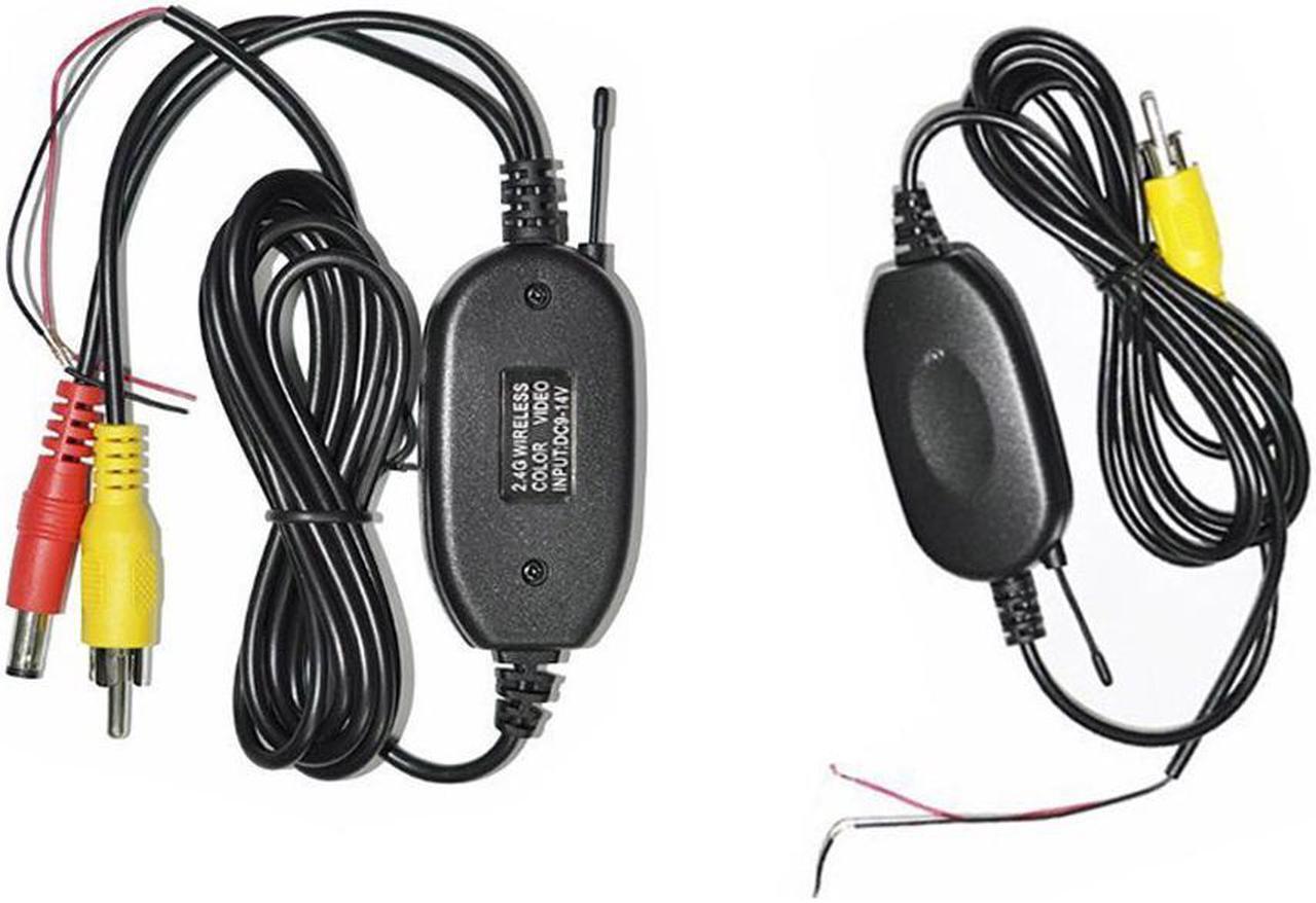 Main image of Zettaguard 2.4GHz Wireless Video Transmitter and Receiver for Vehicle Backup Camera/Front Car Camera