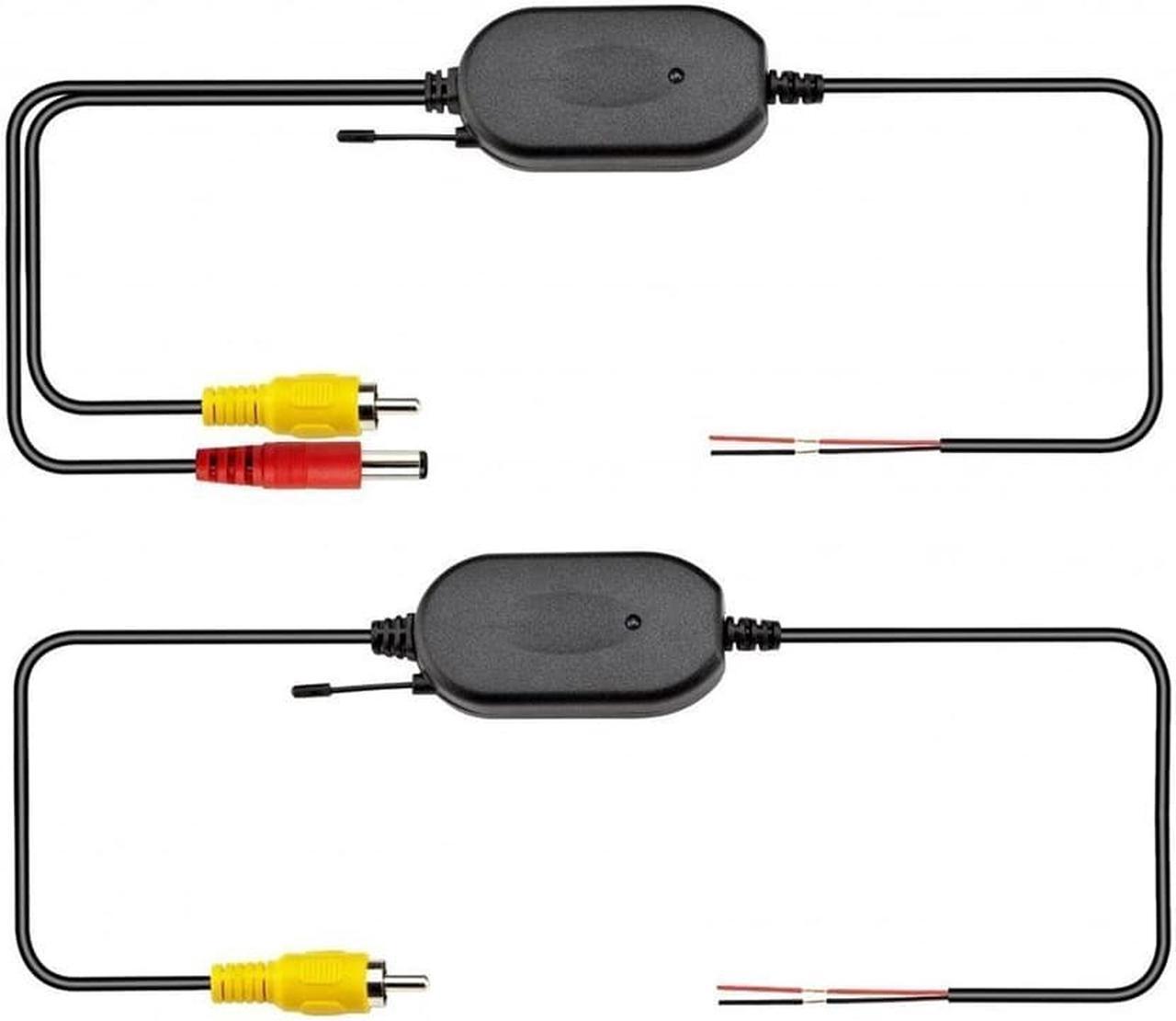 Alt view image 2 of 6 - Zettaguard 2.4GHz Wireless Video Transmitter and Receiver for Vehicle Backup Camera/Front Car Camera