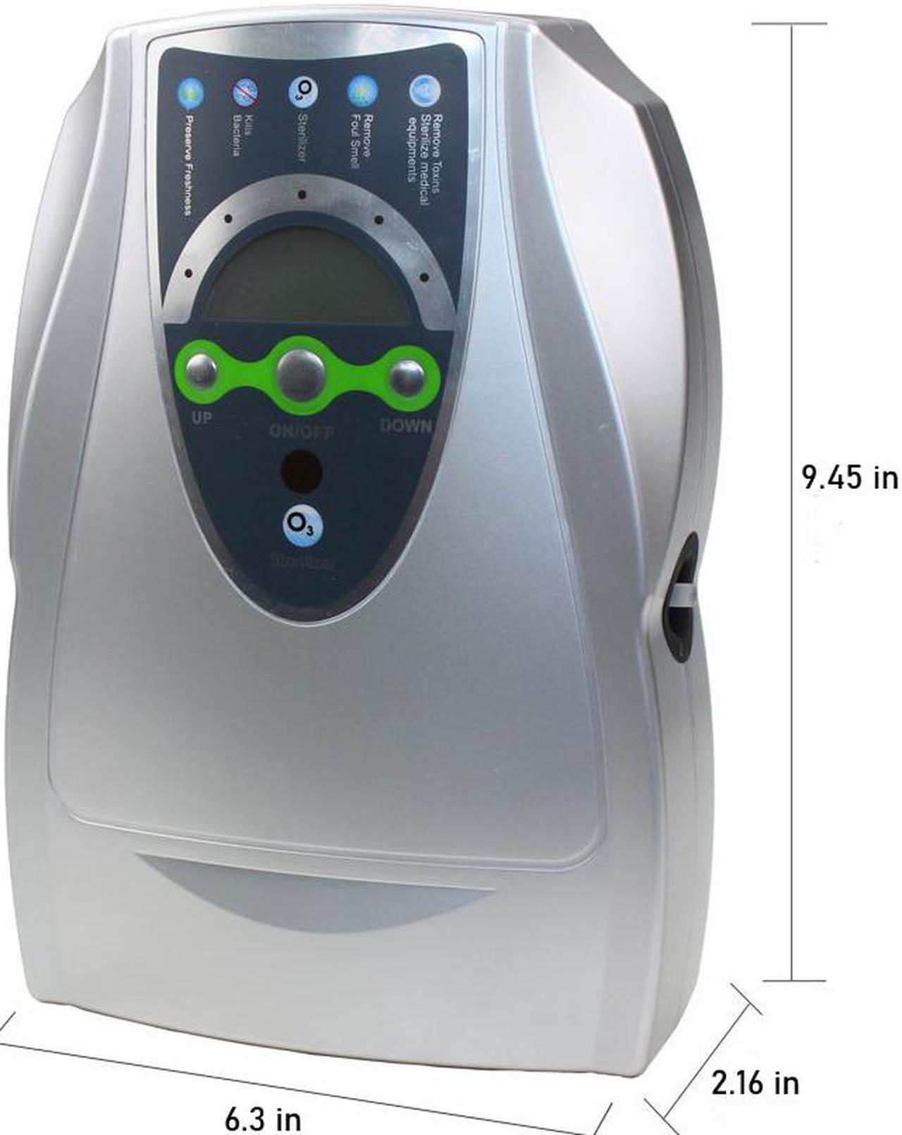 Alt view image 6 of 7 - Portable Ozone Generator 500mg/h Multipurpose Air Purifier Ozone Machine with Timer for Home,Office,Hunting