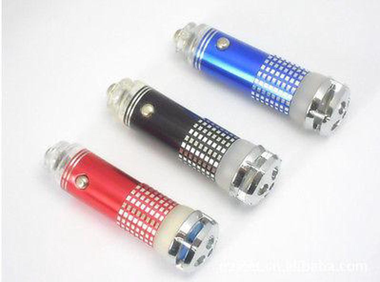 Alt view image 2 of 2 - Portable air purifier Auto Car Fresh Air Purifier Oxygen Bar Ionizer 1pc