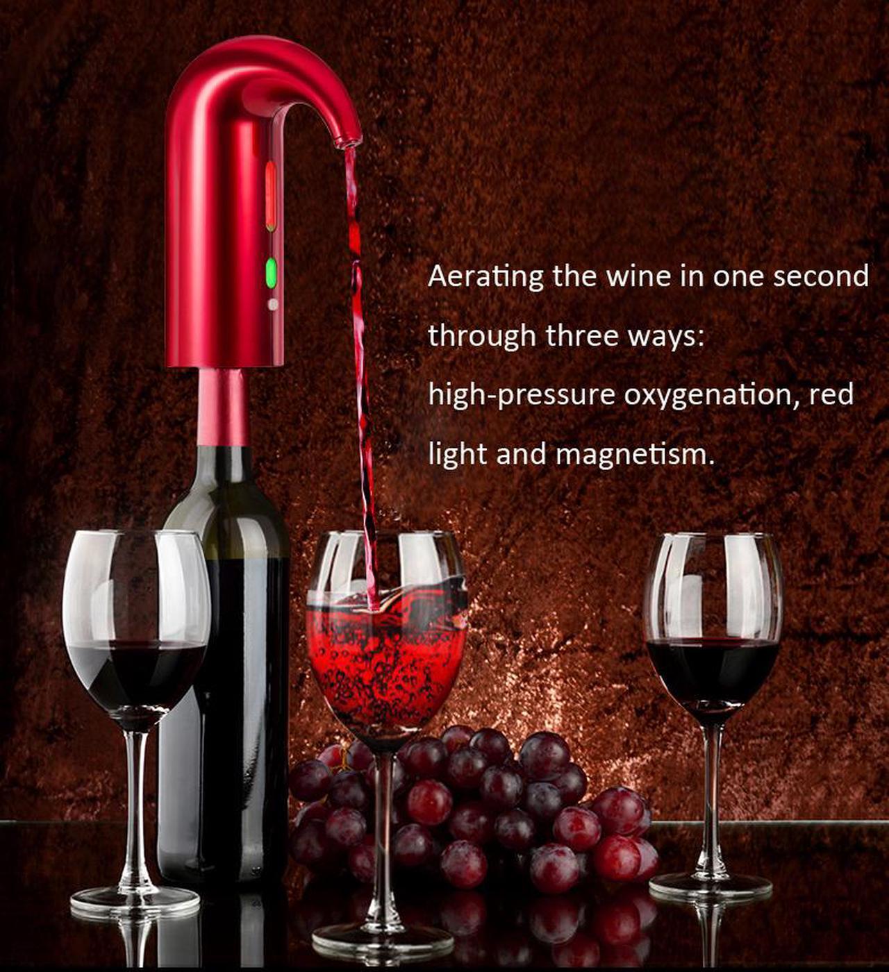 Alt view image 2 of 7 - Multiple-smart electric wine aerator & dispenser