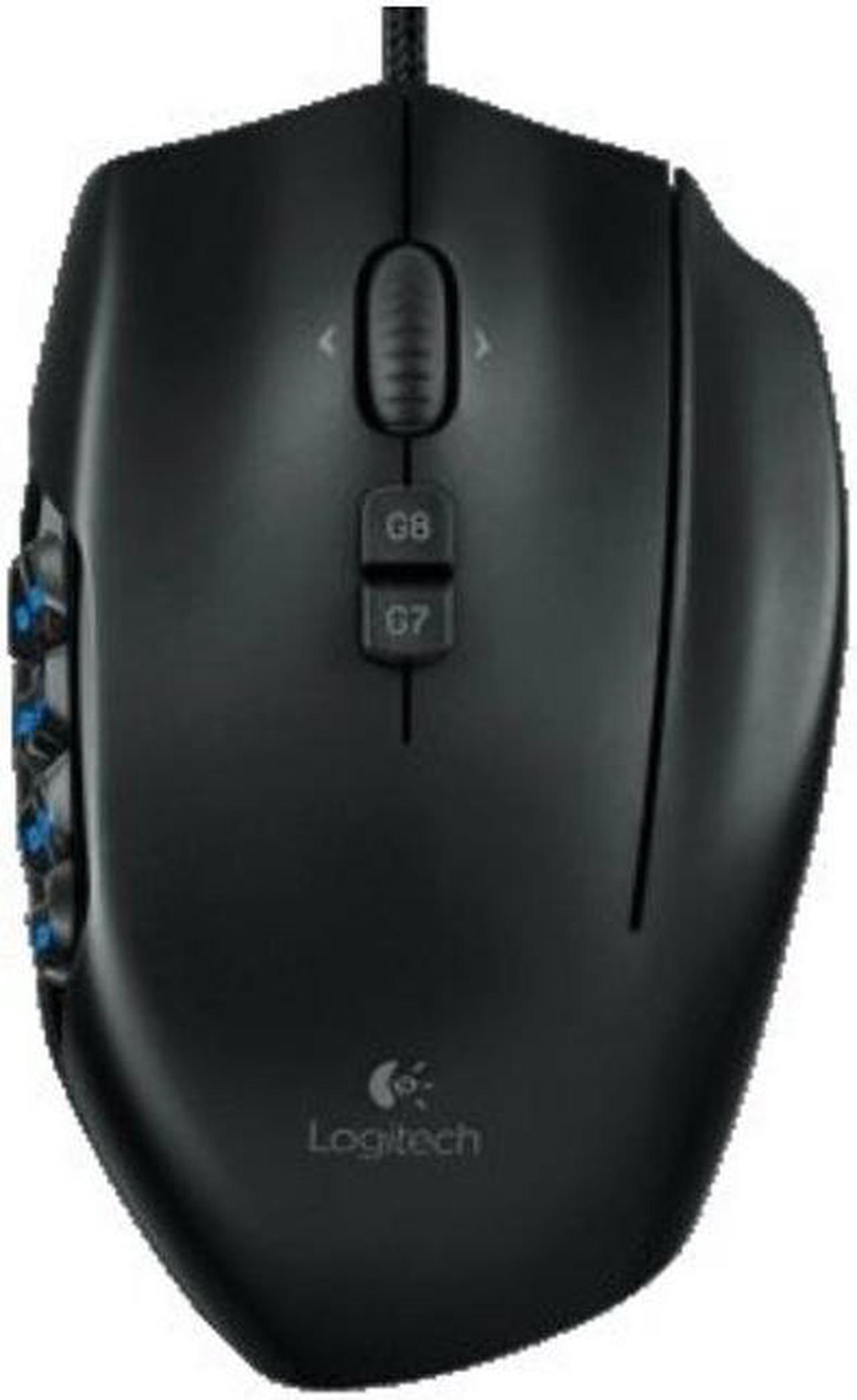 Alt view image 3 of 5 - NEW Logitech G600 MMO Wired Gaming Mouse 8200dpi/RGB NB PC Mouse
