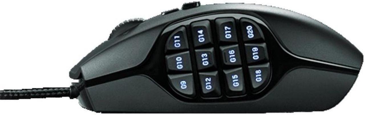 Alt view image 2 of 5 - NEW Logitech G600 MMO Wired Gaming Mouse 8200dpi/RGB NB PC Mouse