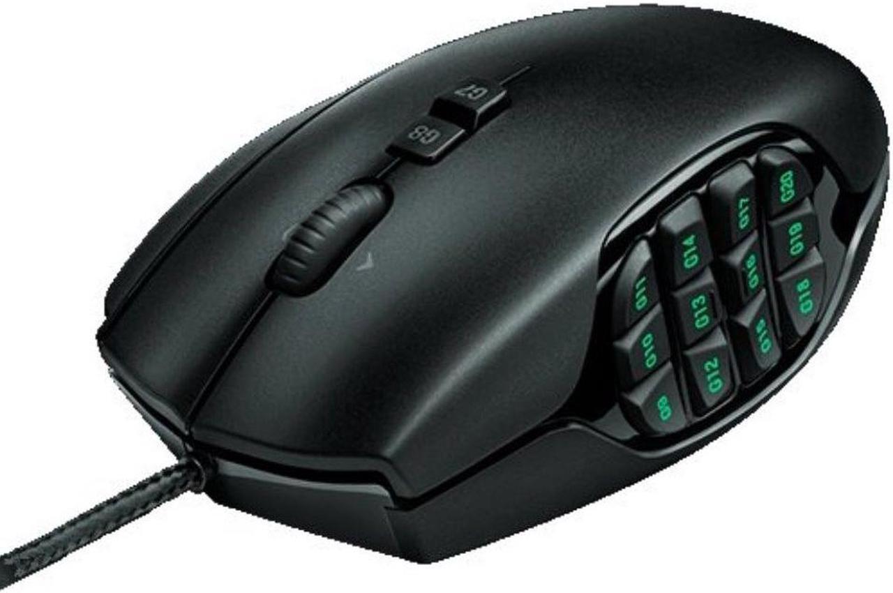 Main image of NEW Logitech G600 MMO Wired Gaming Mouse 8200dpi/RGB NB PC Mouse