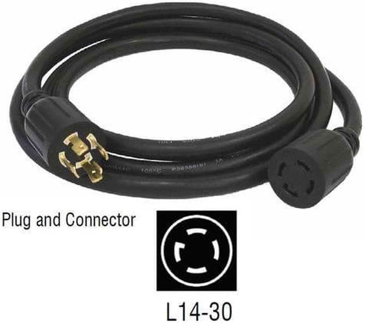 Alt view image 5 of 7 - Generac 6328 30 Amp 25 ft. NEMA L14-30 Generator Power Cord