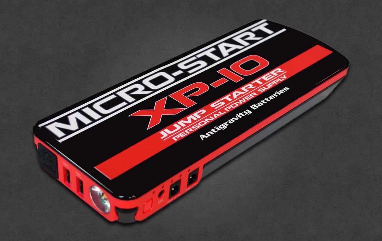 Alt view image 7 of 10 - Antigravity Batteries XP-10 MICRO-START Diesel & Gas Jump-Starter Personal Power Supply