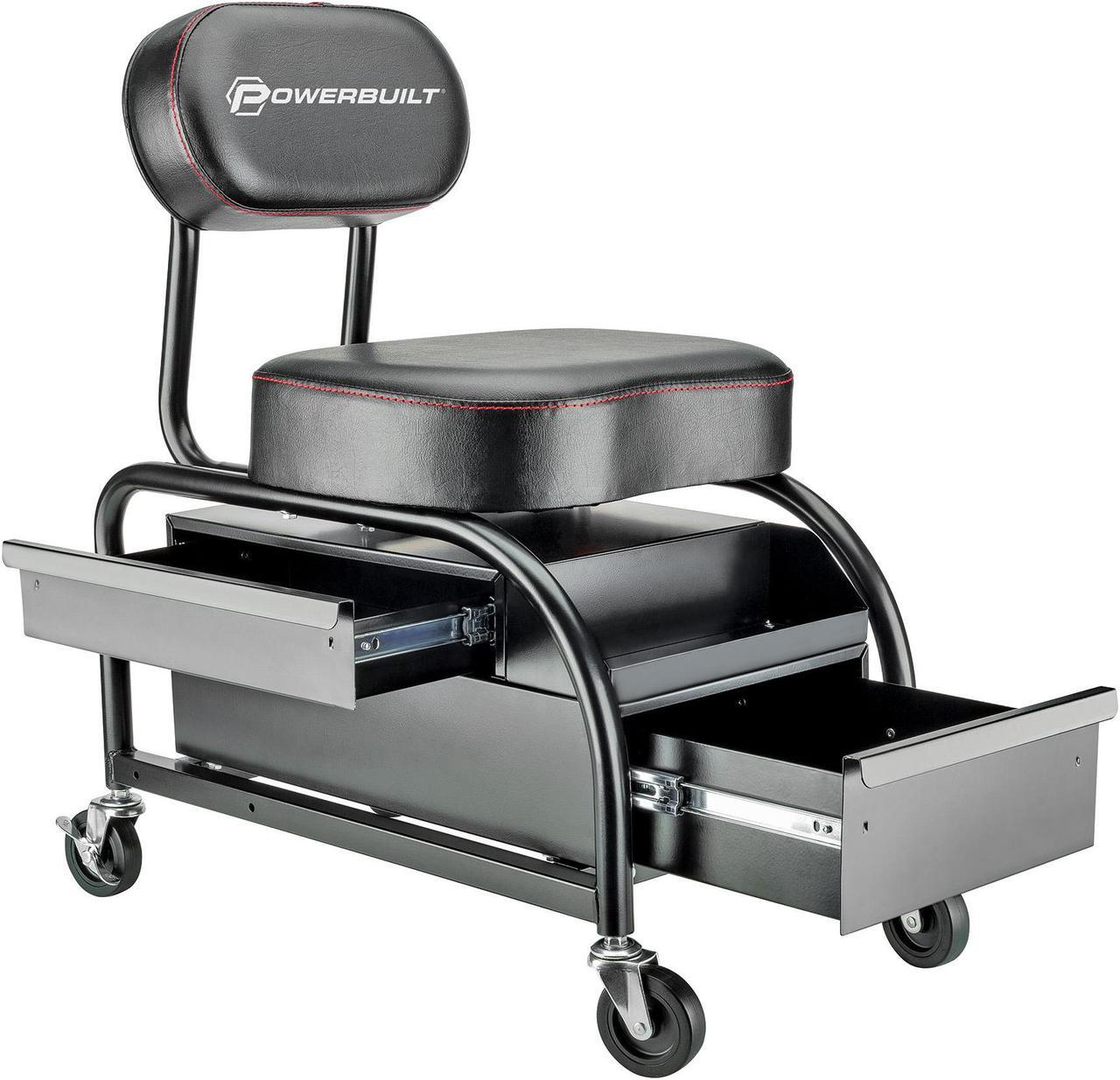 Alt view image 10 of 15 - Powerbuilt Professional Detailer Roller Seat - 240299