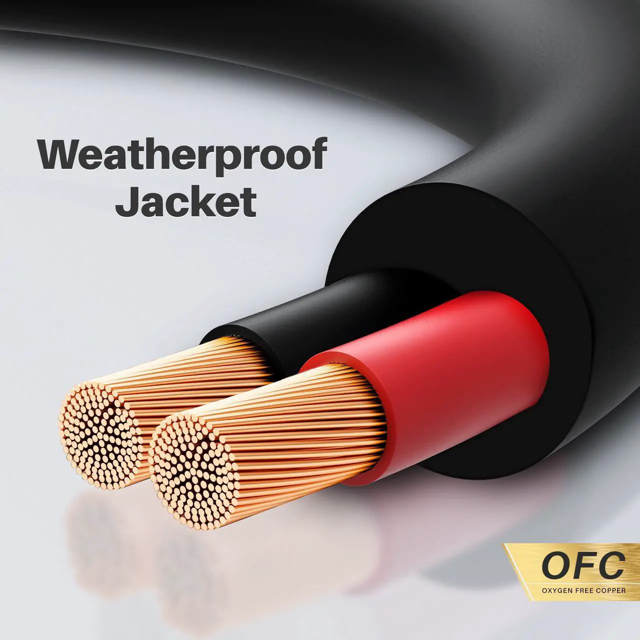 Alt view image 2 of 3 - 16 AWG Gauge CL3 OFC Speaker Wire, GearIT Pro Series 16 AWG Gauge (250 Feet / 76.2 Meters / Black) Oxygen Free Copper UL CL3 Rated Outdoor Direct Burial and In-Wall Installation Speaker Wire Cable