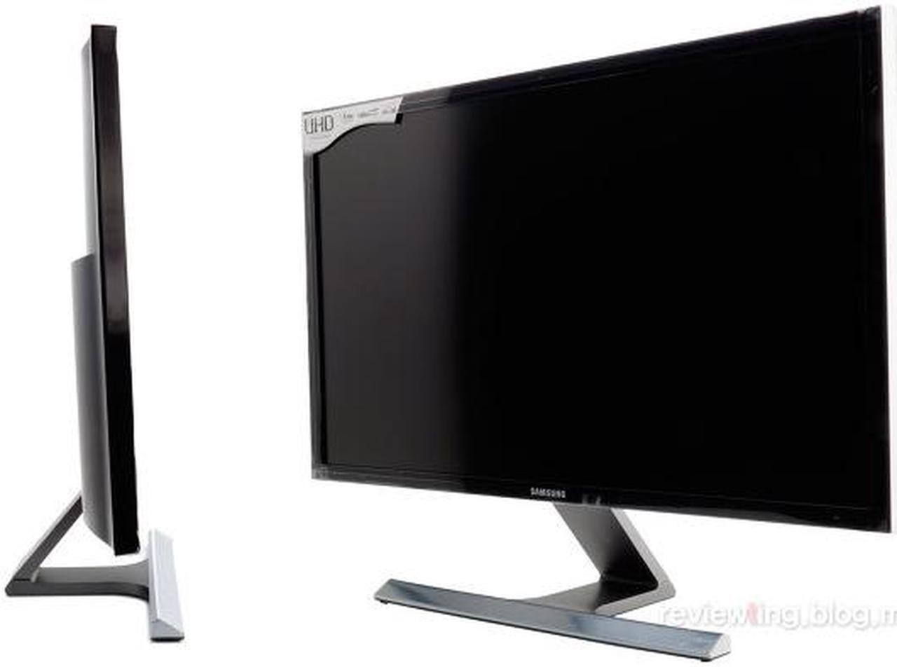 Alt view image 2 of 11 - SAMSUNG UD590 Series U28D590D 28" UHD Monitor with Metallic Easel Stand 1ms 4K HDMI Widescreen LED Backlight TN Panel 370 cd/m2 1000:1 - Black
