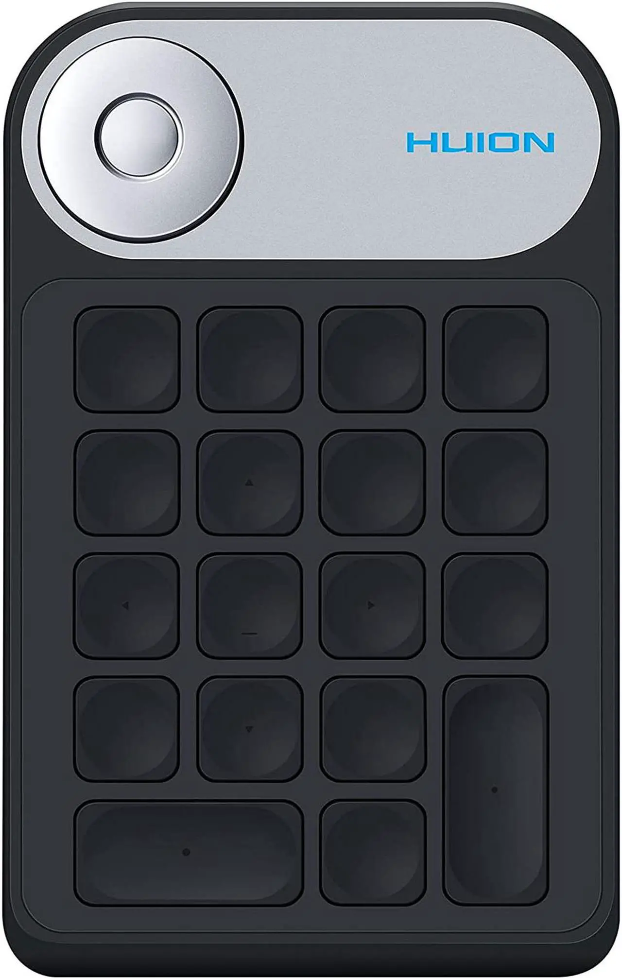 Main image of HUION Mini Keydial KD100 Express Keys Remote Keyboard for Pen Display and Drawing Tablet, One-Handed Shortcut Keys Keypad with 18 Customizable Keys & Dial for Animation, Illustration, Video, Design