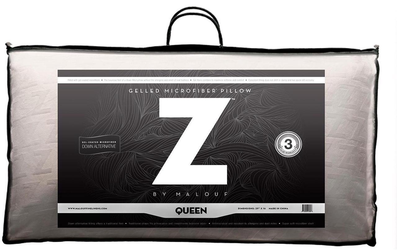 Alt view image 2 of 3 - Z® by Malouf GELLED MICROFIBER Gel Fiber Filled Pillow