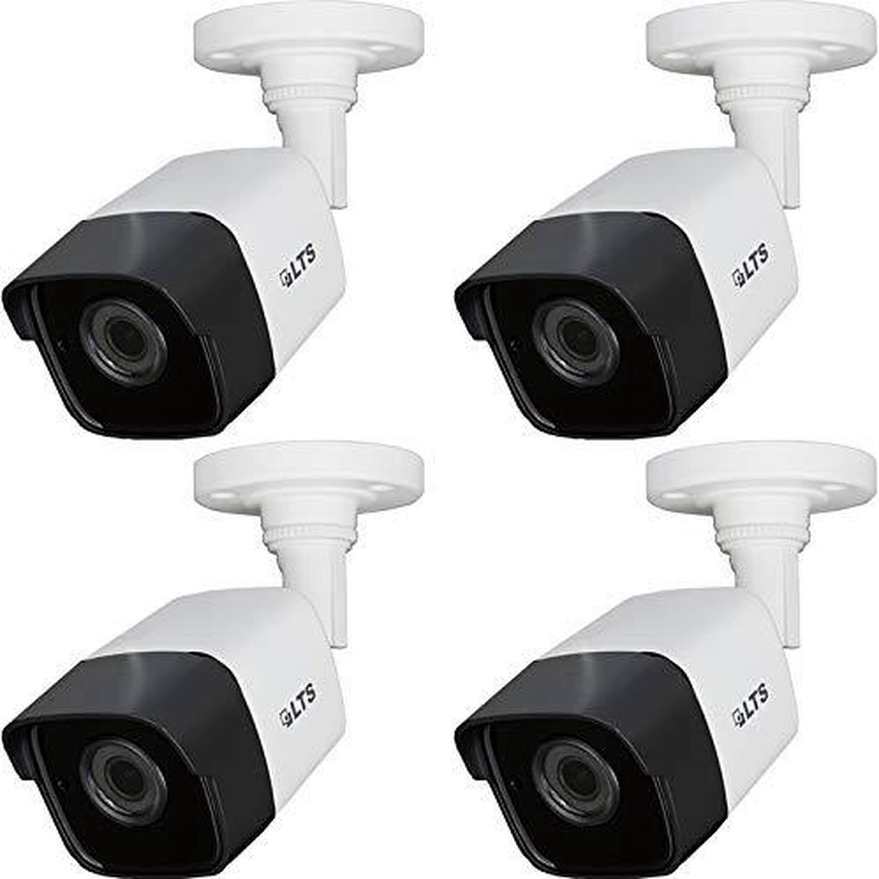 Main image of LTS CMHR6422WE-28 White 2MP 2.8mm Starlight Fixed Lens Bullet HD-TVI CCTV Camera (4 Pack)