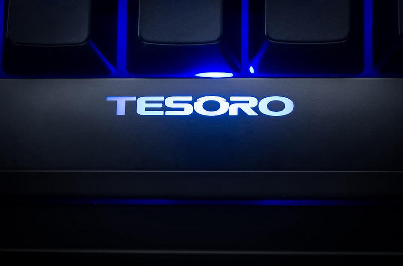 Alt view image 2 of 13 - Tesoro Excalibur G7NL Backlit Mechanical Gaming Keyboard w/ Blue Switch