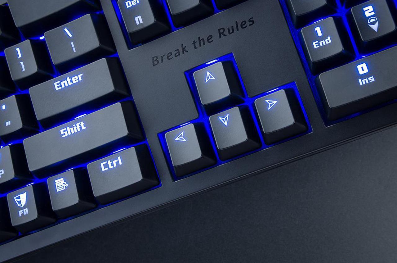 Alt view image 6 of 13 - Tesoro Excalibur G7NL Backlit Mechanical Gaming Keyboard w/ Blue Switch