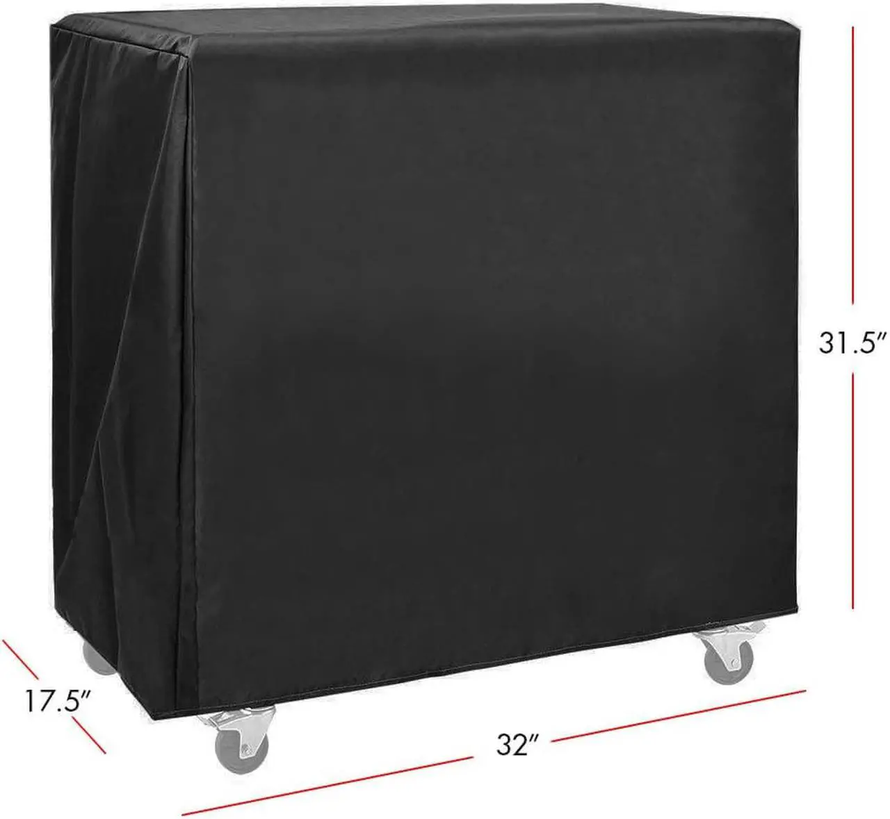 Alt view image 6 of 6 - Clevr Cooler Cart Cover, Fits Most 80 Quart Rolling Ice Chest Water Resistant
