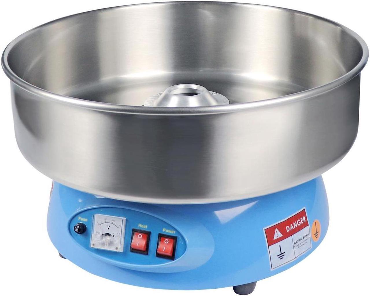 Main image of PartyHut Compact Commercial Cotton Candy Machine Party Candy Floss Maker Blue