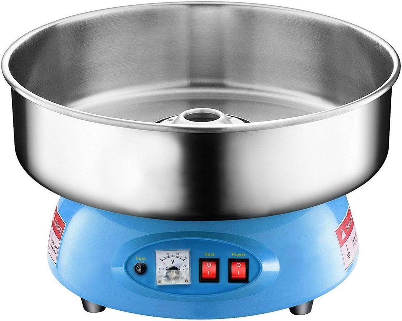 Alt view image 2 of 7 - PartyHut Compact Commercial Cotton Candy Machine Party Candy Floss Maker Blue