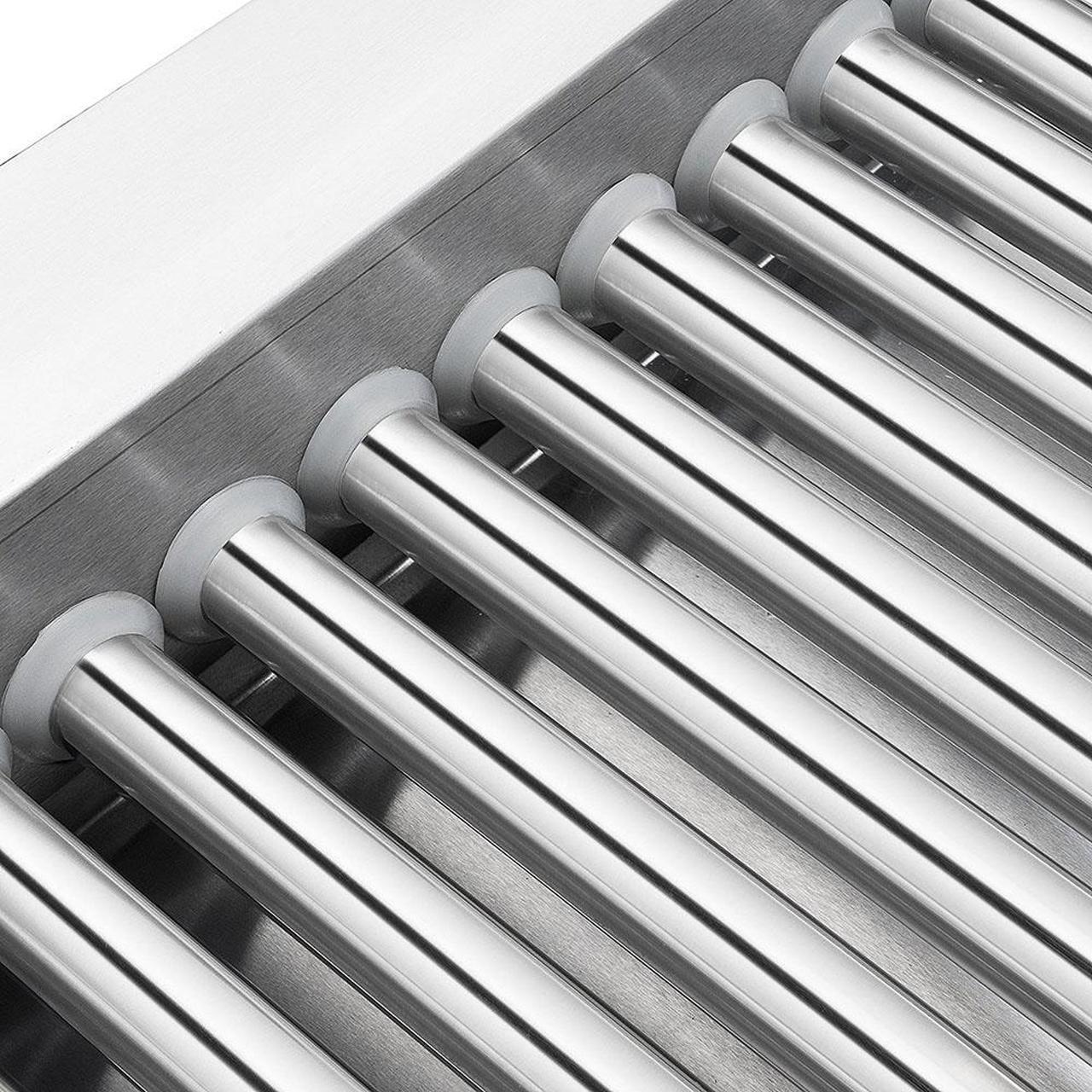 Alt view image 5 of 7 - Commercial Hot Dog Machine 11 Roller and 30 Hotdog Grill Cooker with Bun Warmer