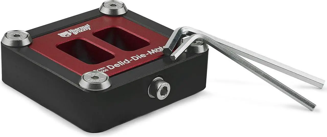 Alt view image 6 of 13 - Thermal Grizzly TG-DDM-R7000-R Ryzen 7000 Delid-Die-Mate CPU Delid Tool for RYZEN 7000 Series