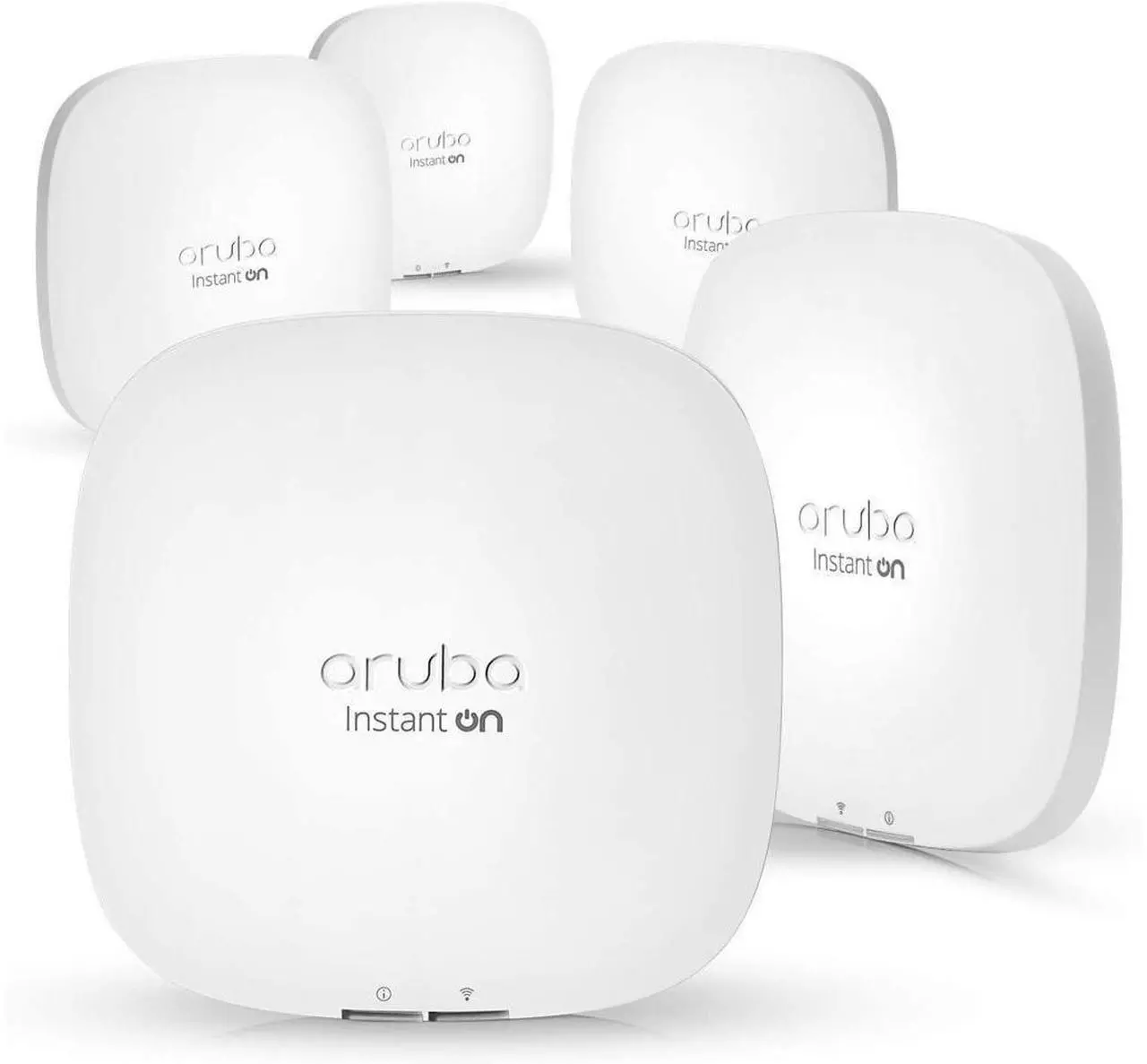 Alt view image 7 of 11 - Aruba Instant On AP22 (R4W01A) | 5-Pack Bundle | Wi-Fi 6 802.11ax Dual Band Wireless Access Point | US Model | Power Source not Included