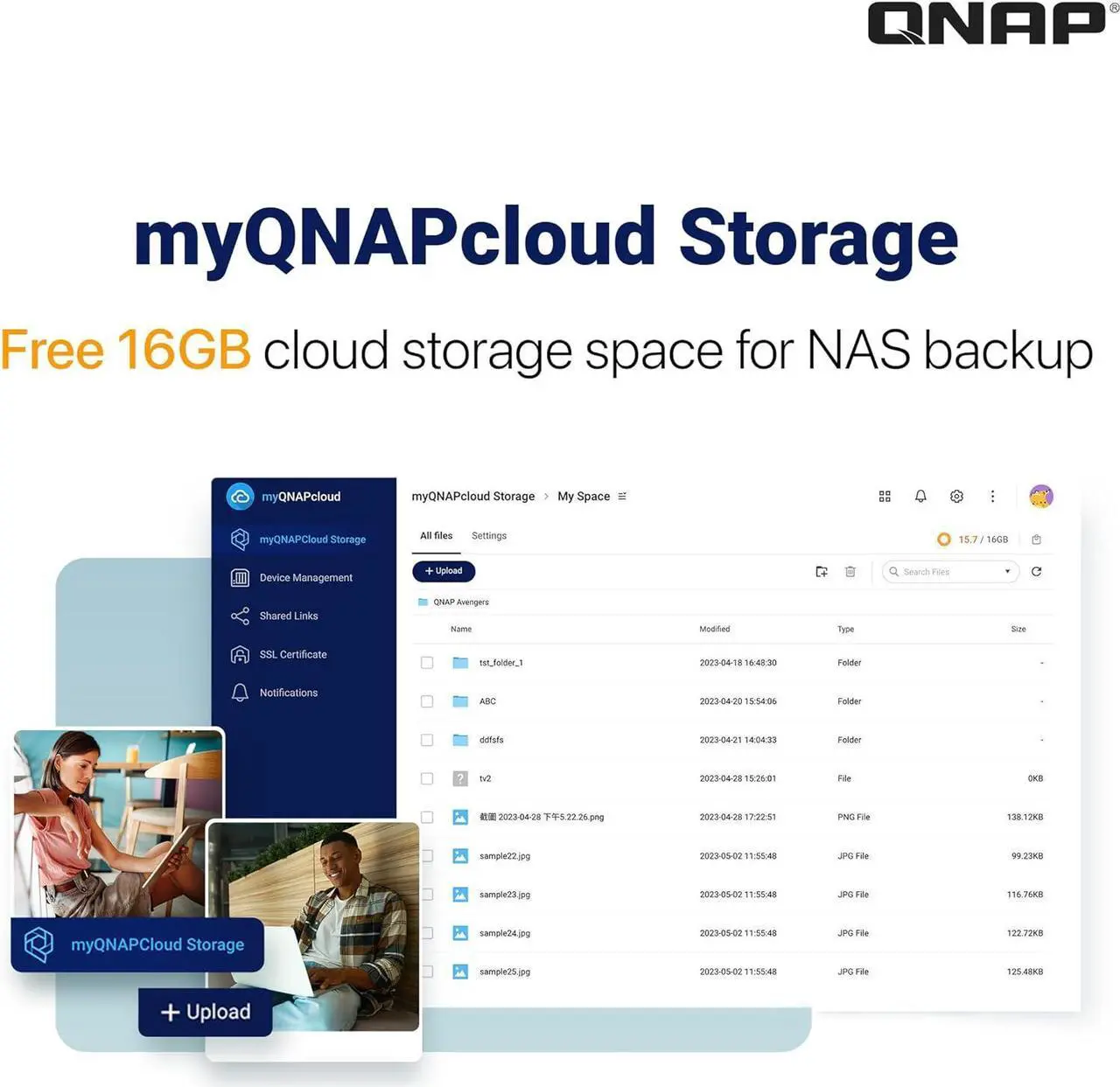 Alt view image 5 of 5 - QNAP TS-H2287XU-RP-E2336-32G-US 22-Bay 3U rackmount NAS, Intel Xeon E-2336 ,32 GB ECC DDR4, USB 3.2 Gen2,550W redundant