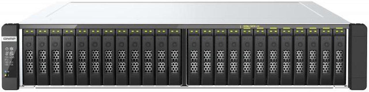 Main image of QNAP TDS-H2489FU-4314-256G-US 24-Bay 2U all-flash NAS,NVMe Gen 4 x4,Dual Intel Xeon Silver 4314Y ,256GB RDIMM ECCC DDR4