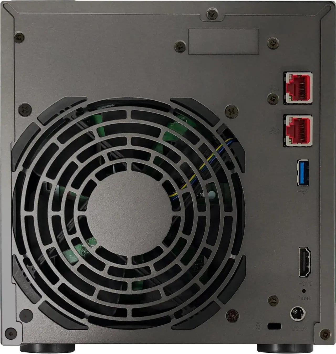 Alt view image 5 of 6 - Asustor Lockerstor 4 Gen3 AS6804T 4 Bay NAS, Quad-Core 2.3GHz CPU, Dual USB 4 Ports, Dual 10GbE Ports, Dual 5GbE Ports, 16G ECC RAM DDR5, Four M.2 SSD Slots (Diskless)