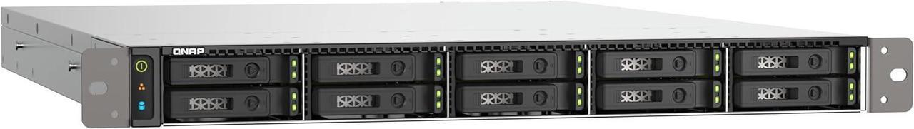 Main image of QNAP TS-h1090FU-7302P-256G-US 10 Bay Dual-Processor 1U rackmount U.2/U.3 NVMe All-Flash NAS for Data Centers