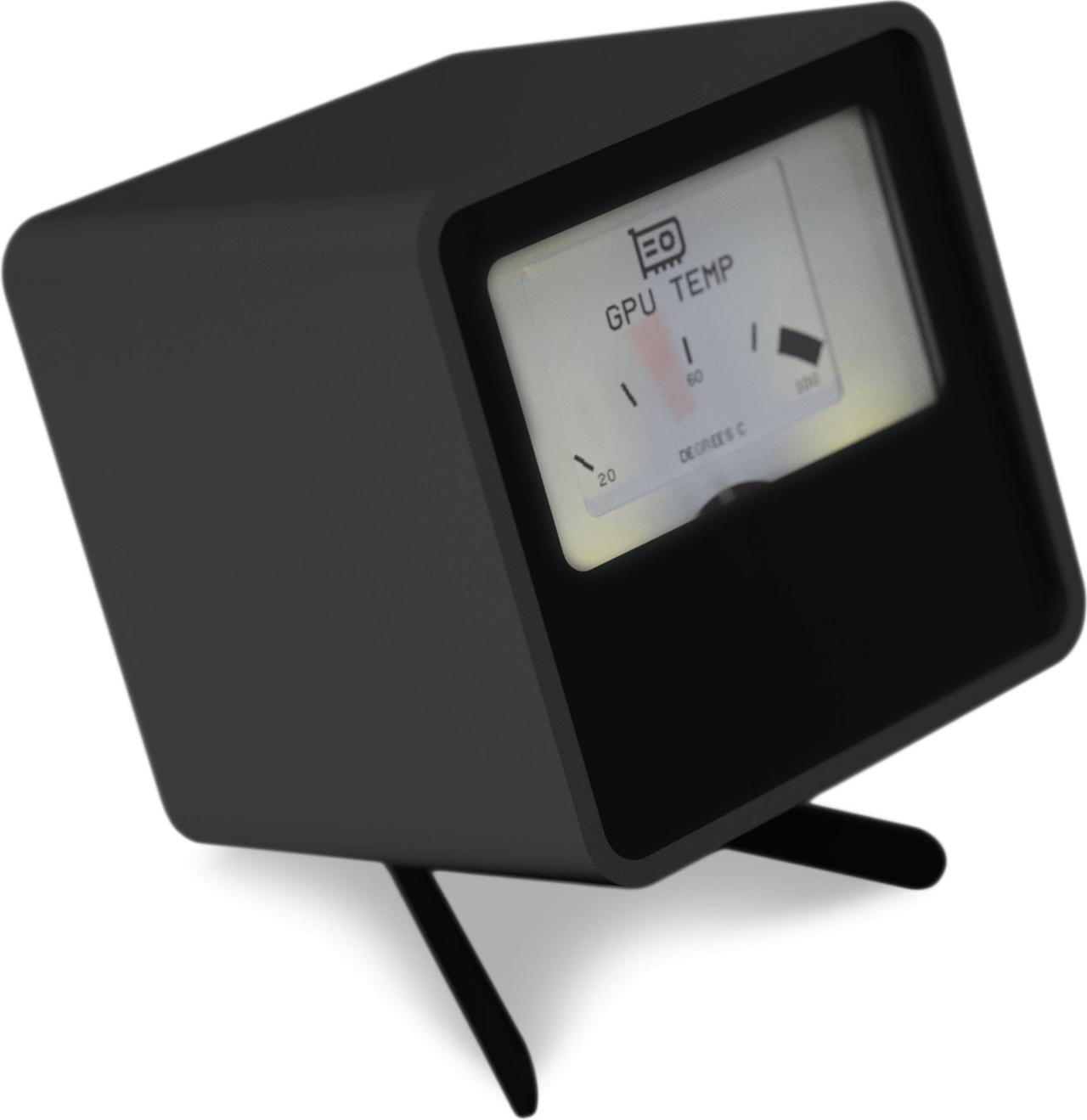 Main image of Streacom ST-VU1BDIAL VU1 Dynamic Analogue Dials - Single Dial Black