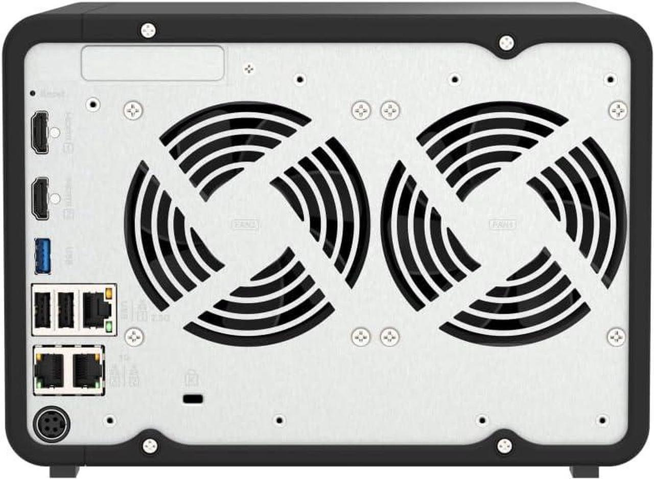 Alt view image 2 of 7 - QNAP TS-AI642 6 Bay AI NAS with a Power-efficient ARM Processor and NPU for AI-Powered Video and Image Recognition Applications (Diskless)