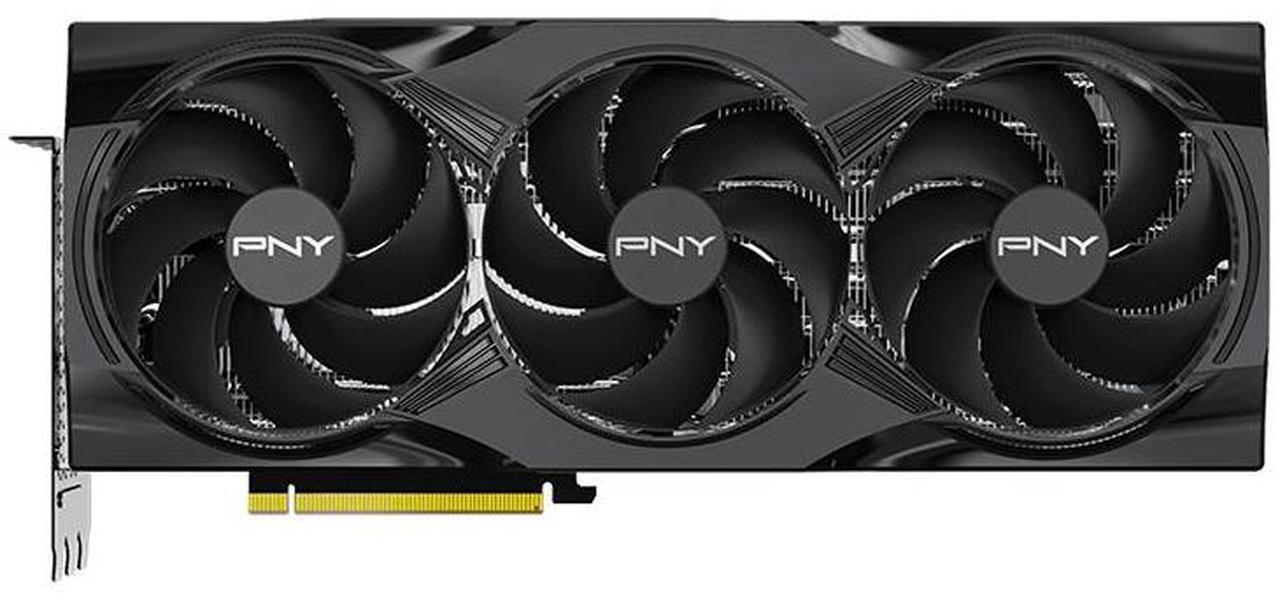 Alt view image 2 of 4 - PNY NVIDIA GeForce RTX 5090 Triple Fan Graphics Card 32GB GDDR7 PCI Express 5.0 1x HDMI 2.1a, VCG509032TFXPB1