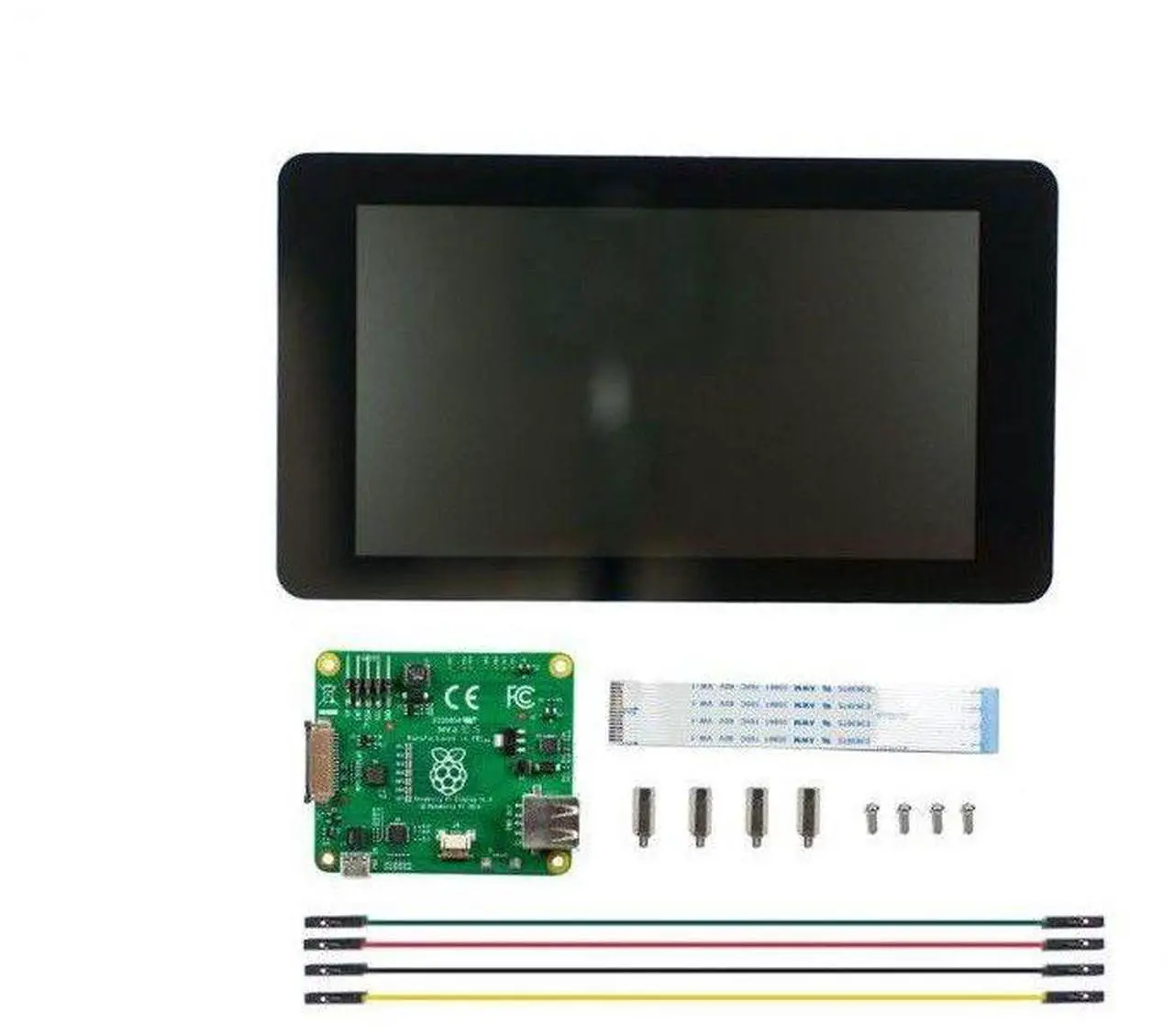 Alt view image 2 of 4 - Raspberry Pi SC1227 7-Inch touch display screen for Raspberry Pi single board computers