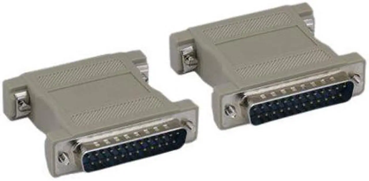 Kentek DB25 25 Pin Molded Check Tester Adapter With LED Indicator Green/Red LED Male To Female M/F