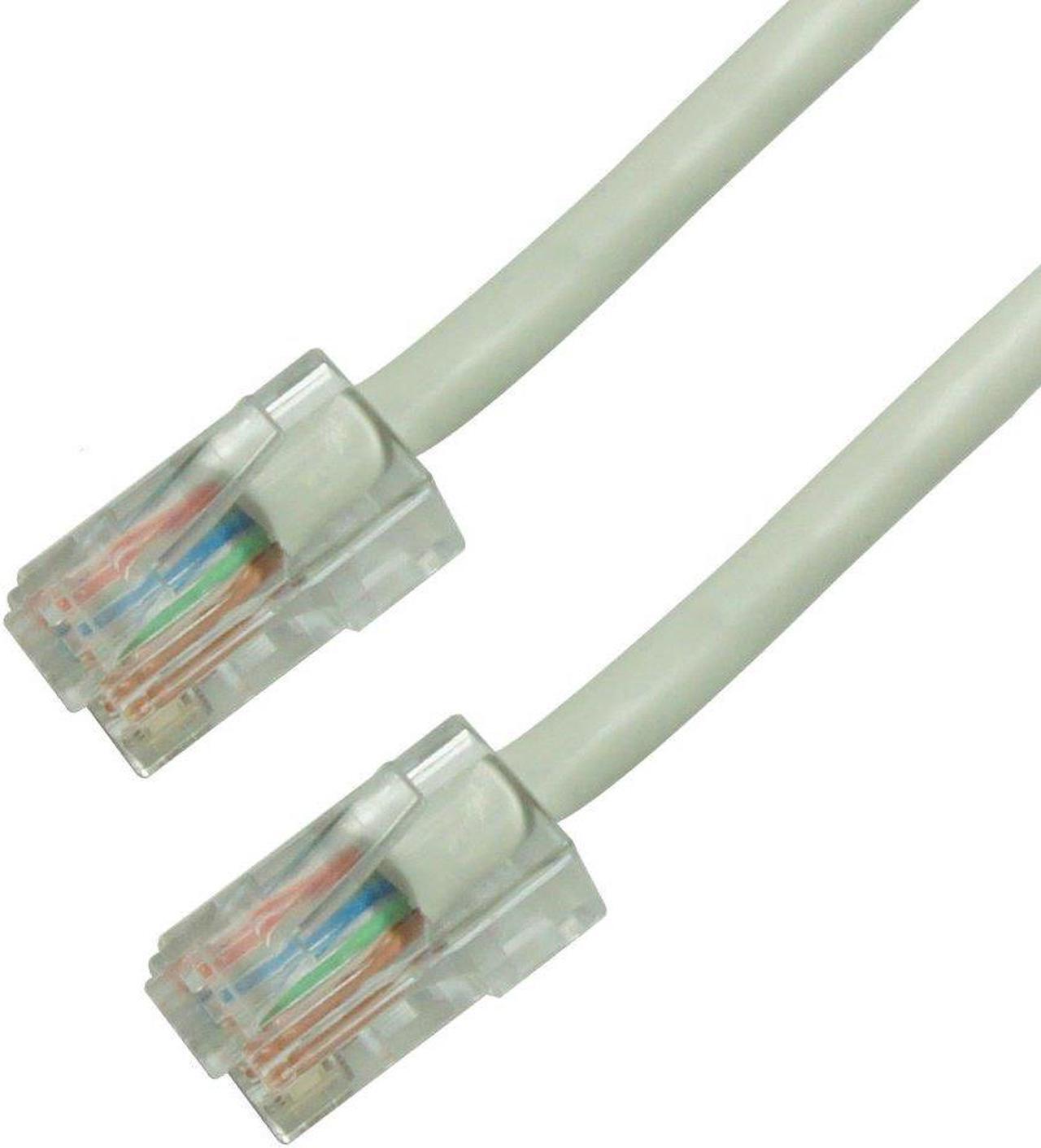 Main image of GRANDMAX CAT6 / 100FT/ GRAY / RJ45, 550MHz, UTP Ethernet Network Patch Cable /NO BOOTS