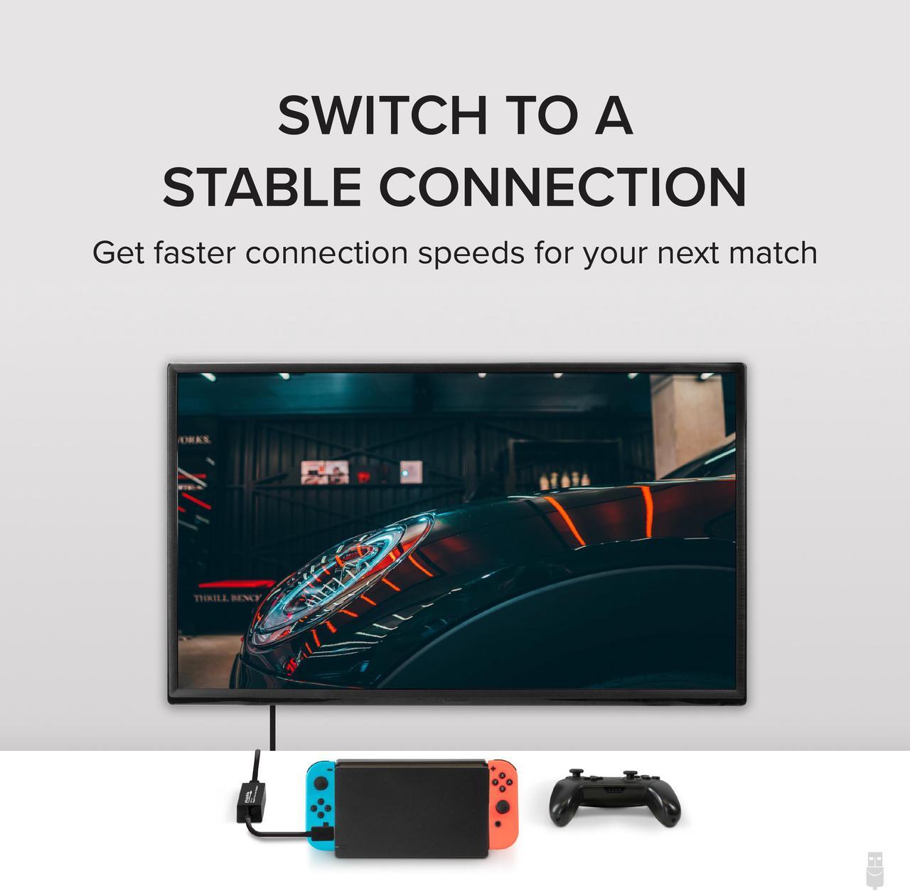 Alt view image 2 of 6 - Plugable USB to Ethernet Adapter, USB 3.0 to Gigabit Ethernet, Supports Windows 11, 10, 8.1, 7, XP, Linux, Chrome OS
