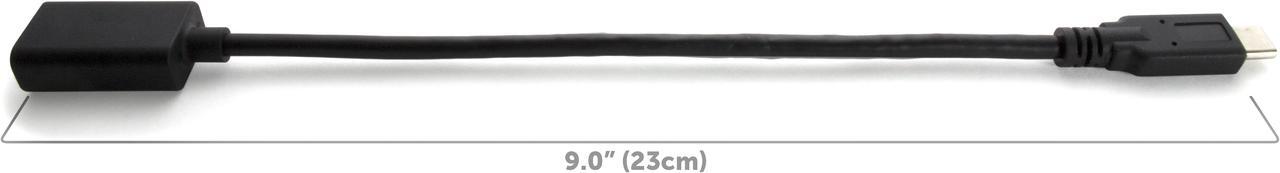 Alt view image 2 of 8 - Plugable USB C to USB Adapter Cable with Driverless Technology, Enables Connection of USB Type C Laptop, Tablet, or Phone to a USB 3.0 Device (20 cm)