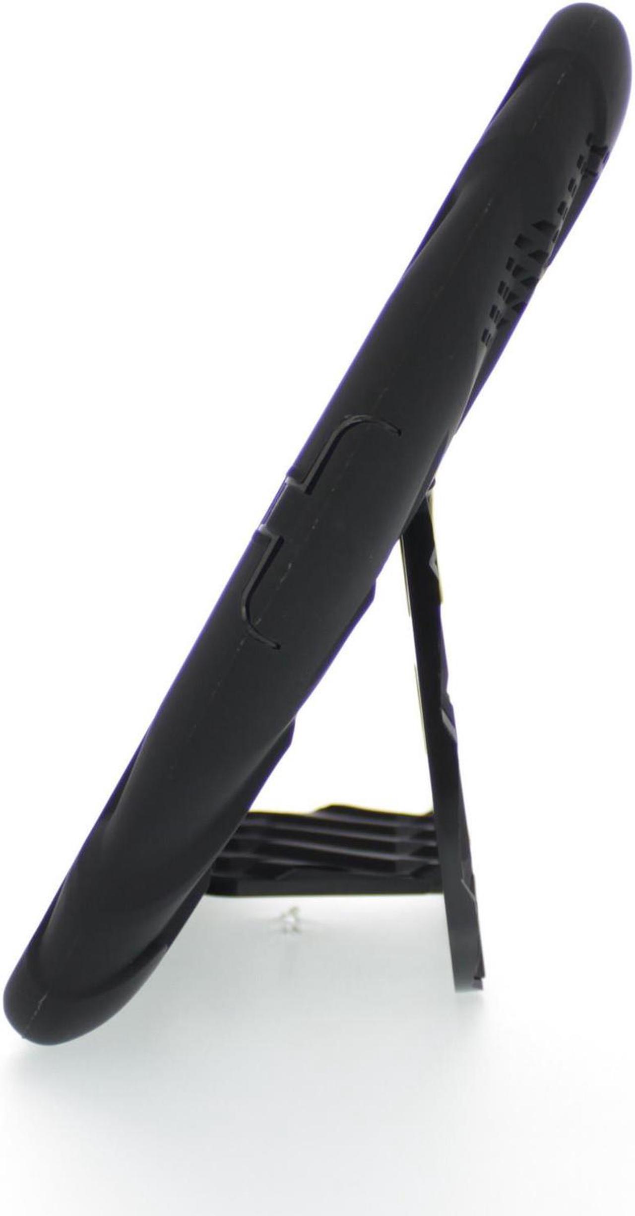 Alt view image 2 of 15 - Gumdrop Cases Hideaway Stand for Apple iPad 3 Rugged Tablet Case Shock Absorbing Cover Black/Black A1403, A1416, A1430