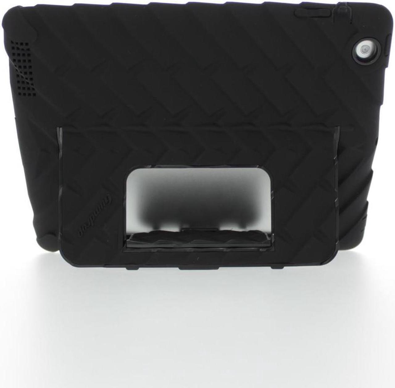 Alt view image 6 of 15 - Gumdrop Cases Hideaway Stand for Apple iPad 3 Rugged Tablet Case Shock Absorbing Cover Black/Black A1403, A1416, A1430