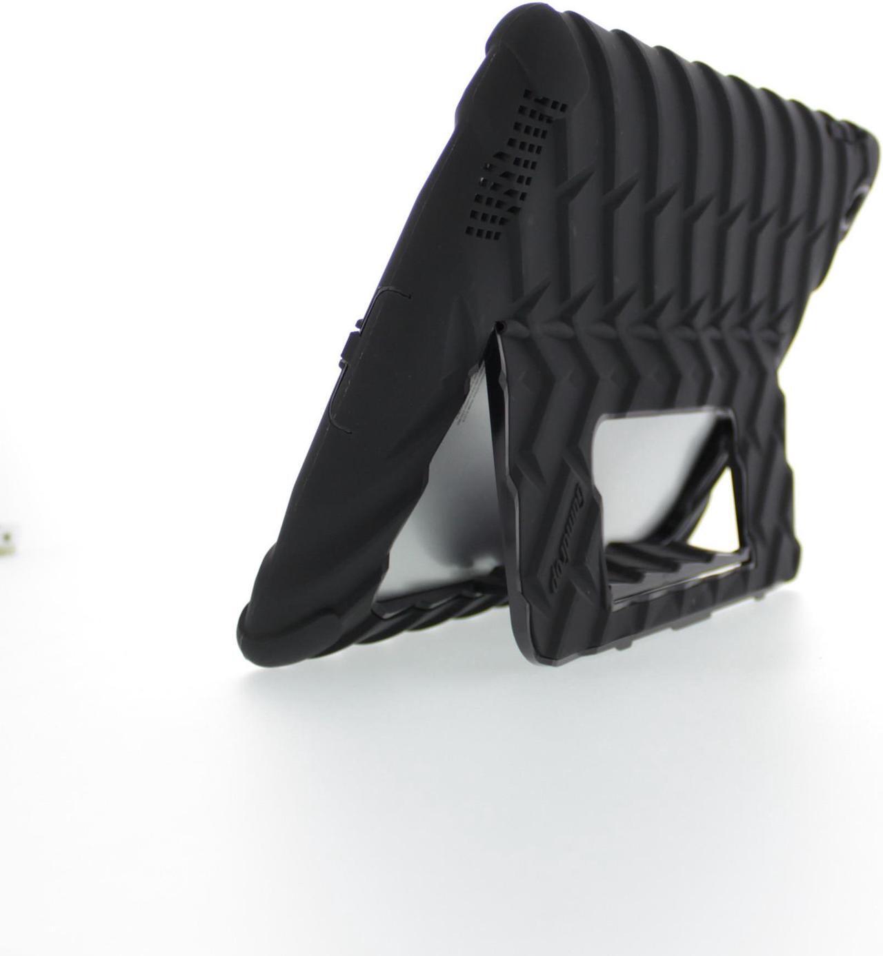 Alt view image 5 of 15 - Gumdrop Cases Hideaway Stand for Apple iPad 3 Rugged Tablet Case Shock Absorbing Cover Black/Black A1403, A1416, A1430