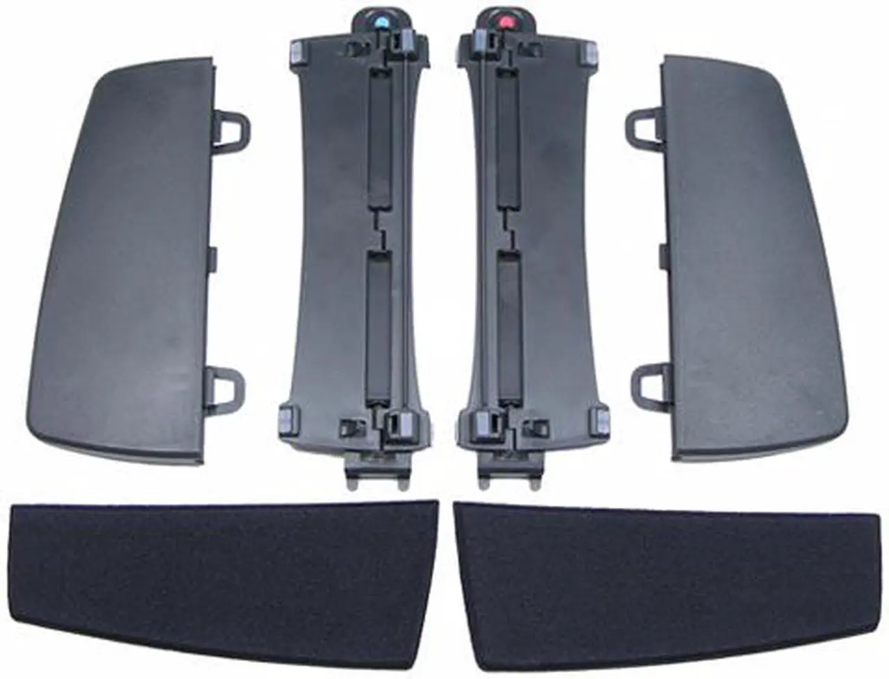 Alt view image 2 of 5 - Kinesis Freestyle2 Ergonomic Split Keyboard with VIP3 Accessory & Palm Rests