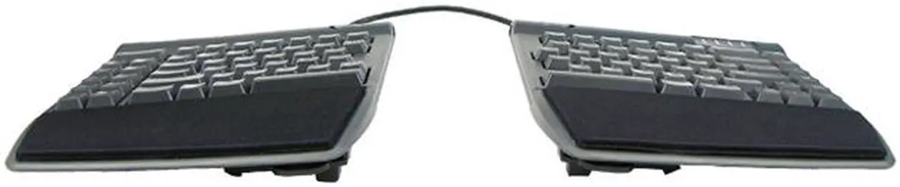 Alt view image 3 of 5 - Kinesis Freestyle2 Ergonomic Split Keyboard with VIP3 Accessory & Palm Rests