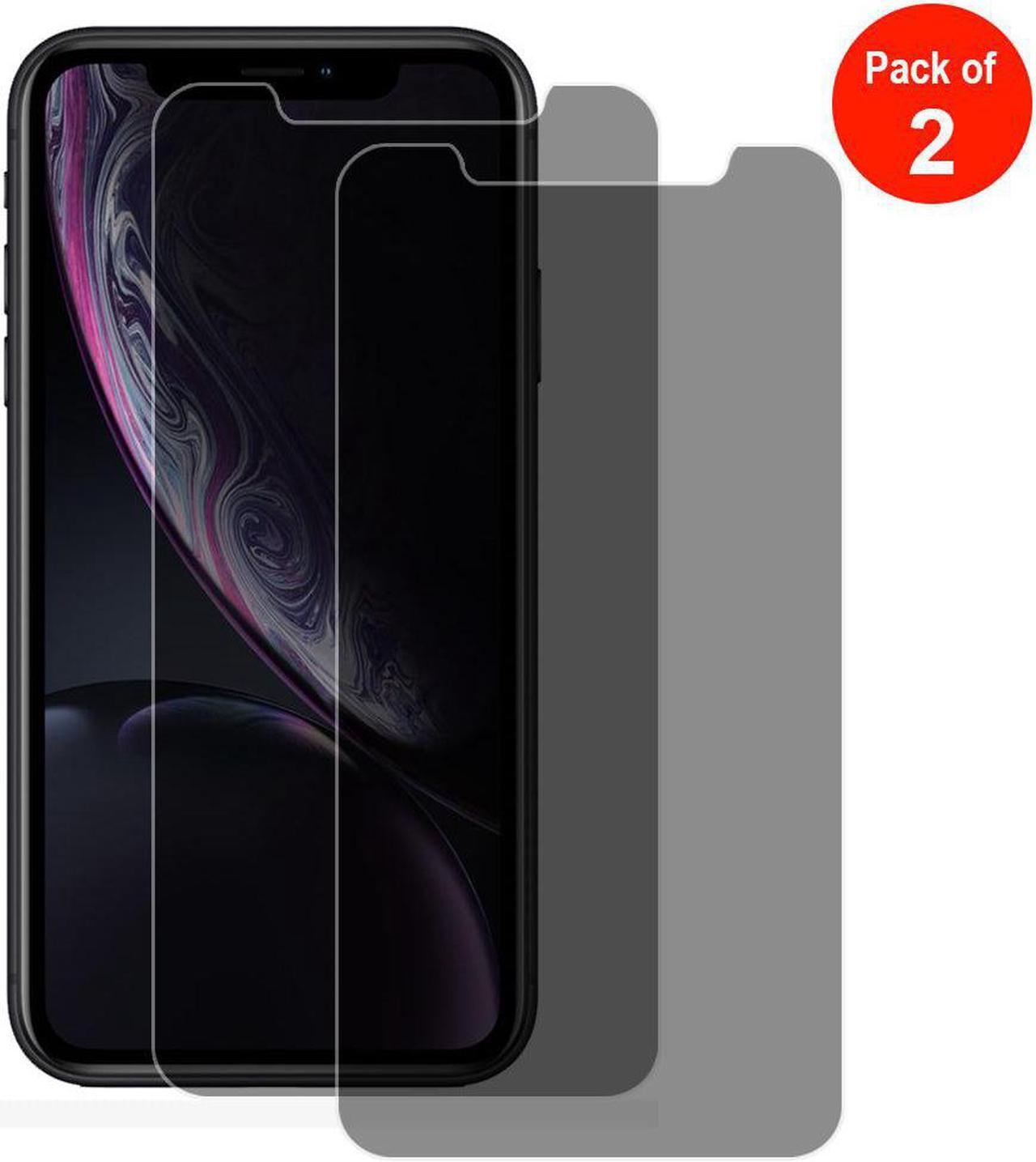 Main image of AMZER Privacy Tempered Glass Screen Protector for iPhone Xr/ iPhone 11 - pack of 2