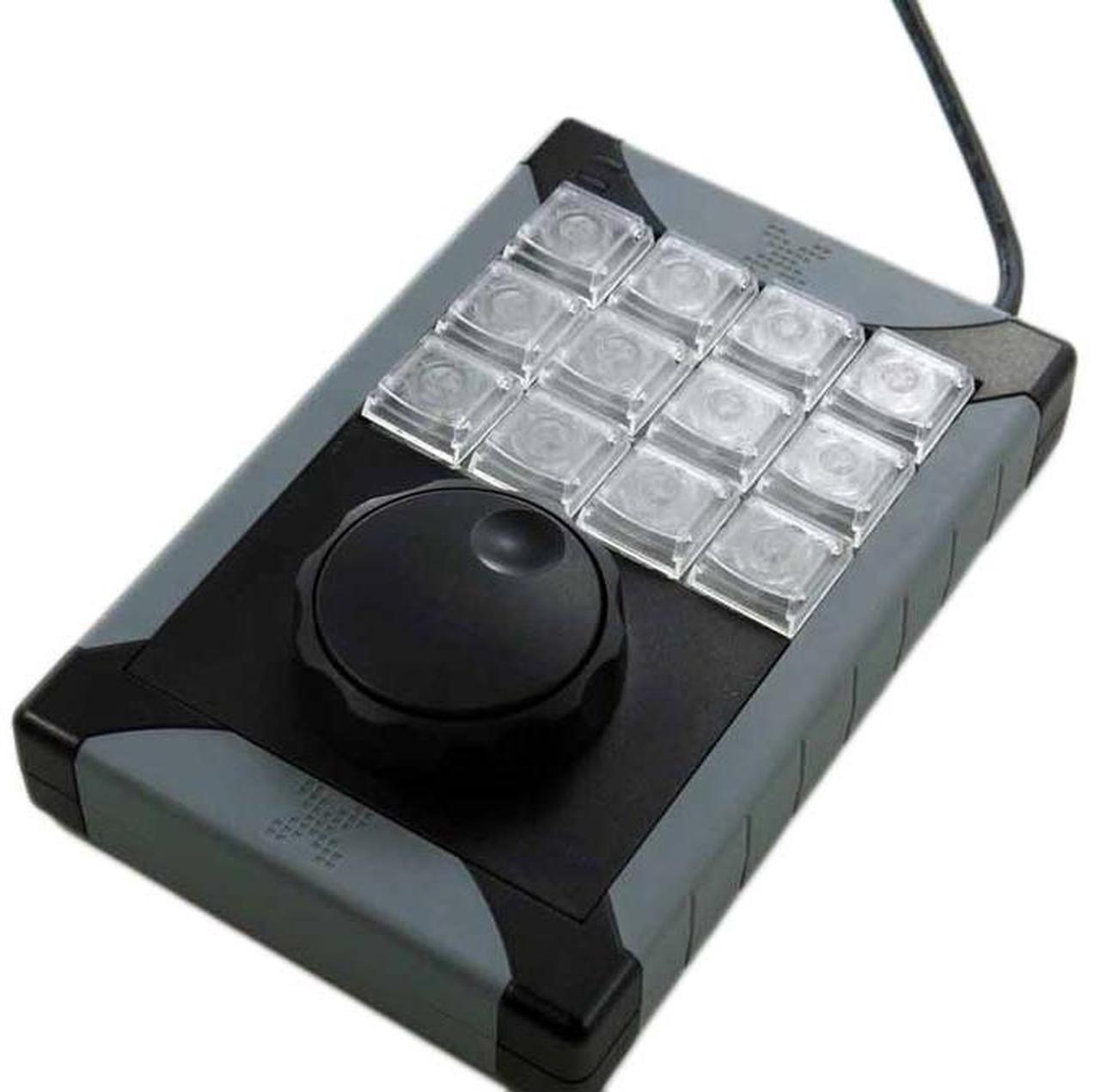 Alt view image 6 of 12 - X-keys XK-12 + Jog & Shuttle Programmable USB Keyboard